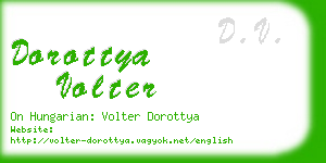 dorottya volter business card